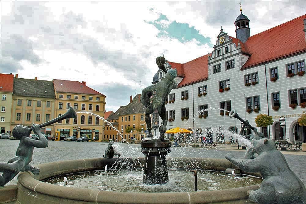 Torgau-Dresden Elbland-Saksen-marktplein-familevakanties.nl