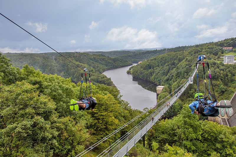 Megazipline-Rappbodetalsperre-Harz-Saksen-Anhalt-Familievakanties.nl